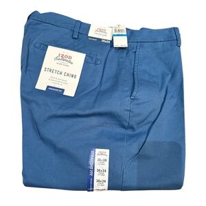 Izod Men's Classic Fit Pants - Blue